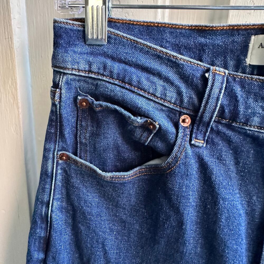 Abercrombie & Fitch The Ankle Straight Ultra High Rise Jeans - Size 27 - Picture 4 of 8